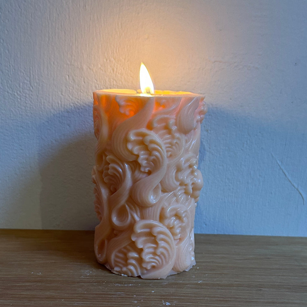 Fruity Passion – Handgemaakte geurkaars met amber & perzik