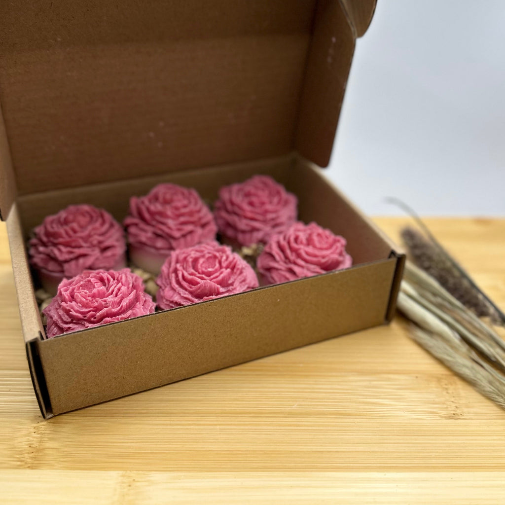 Tearose Treat rozen wax melts in doos – fresia en roos geur