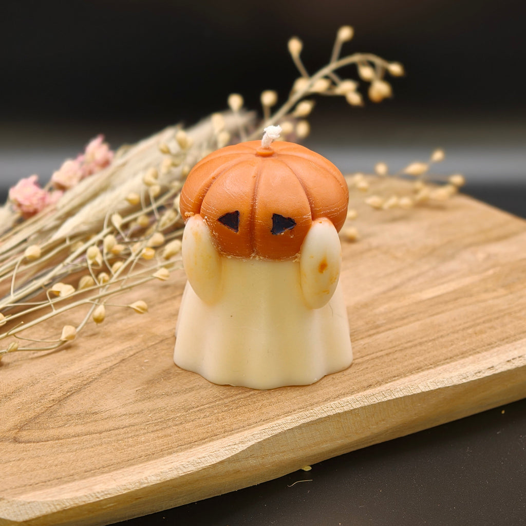 Pumpkin Head - Handgemaakte geurskaars in Pumkin Spice geur