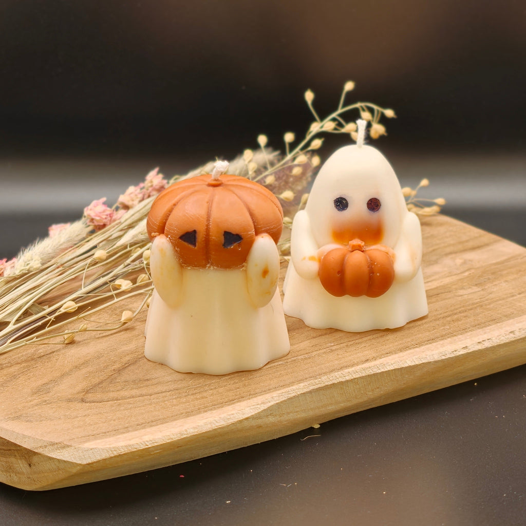 Pumpkin Head - Handgemaakte geurskaars in Pumkin Spice geur