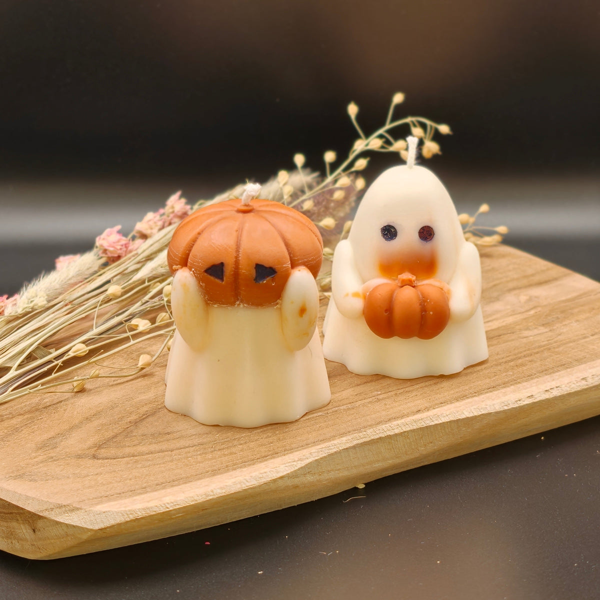 Pumpkin Head - Handgemaakte geurskaars in Pumkin Spice geur