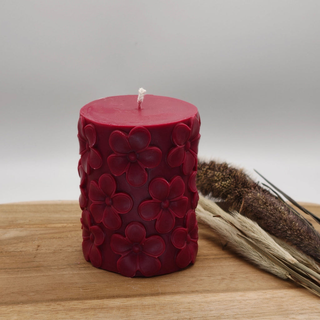 Midnight Cherry – Bougie parfumée artisanale au parfum chaleureux de cerise