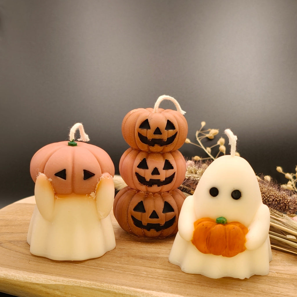 Pumpkin Head - Handgjort doftljus med Pumpkin Spice-doft