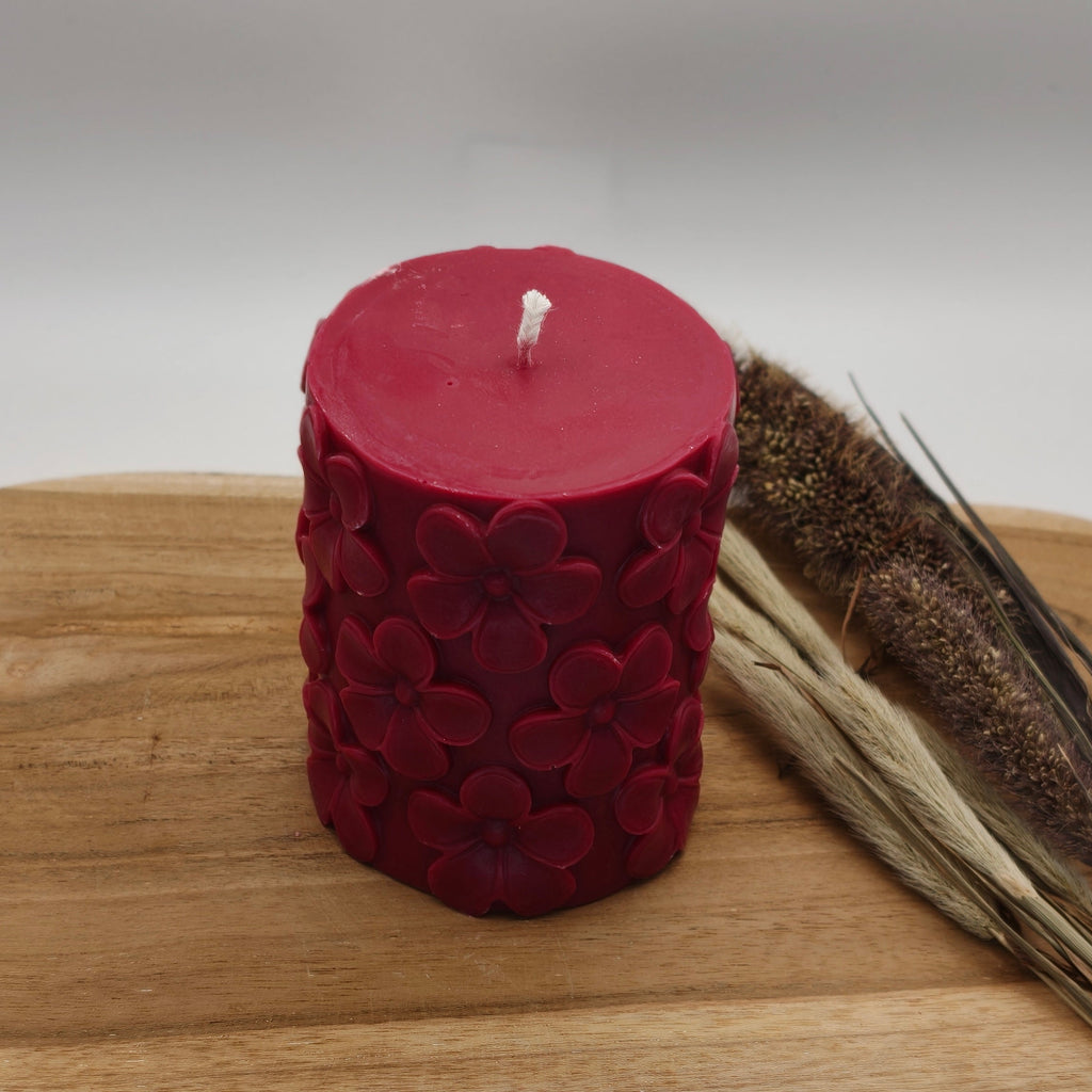 Midnight Cherry – Bougie parfumée artisanale au parfum chaleureux de cerise