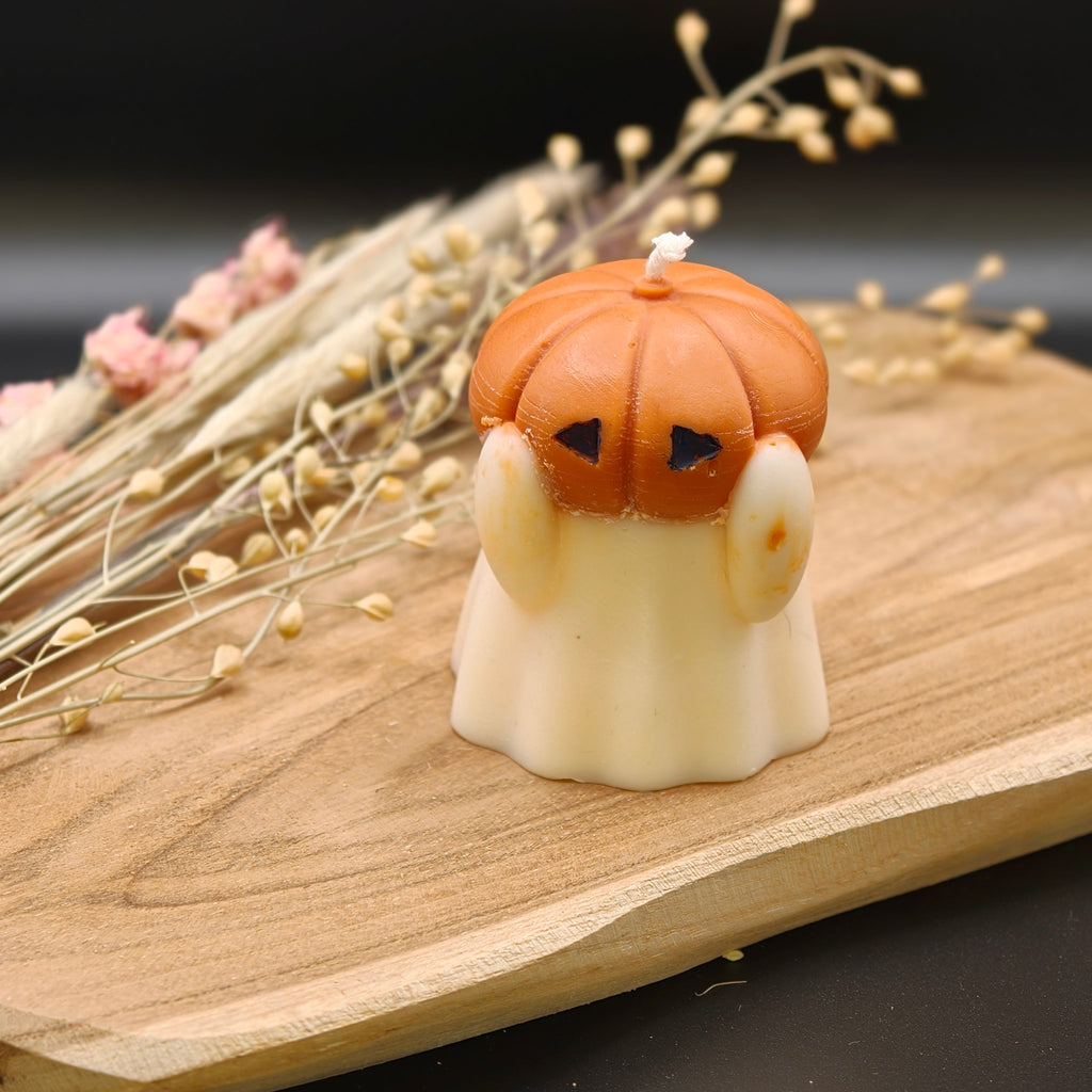 Pumpkin Head - Handgemaakte geurskaars in Pumkin Spice geur